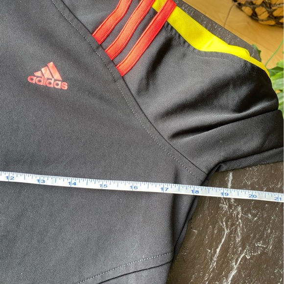 Adidas Climalite zip up track Jacket size Small - Picture 11 of 12